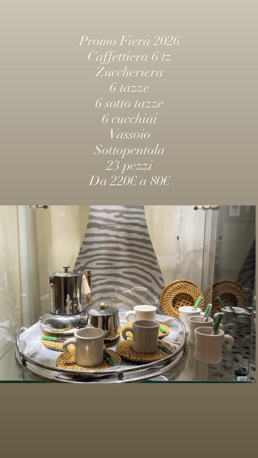 Promo servizio completo caffè| Miriade