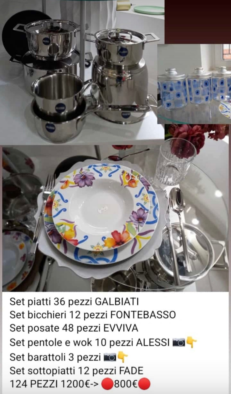 Pacchetto in promo 130 pz