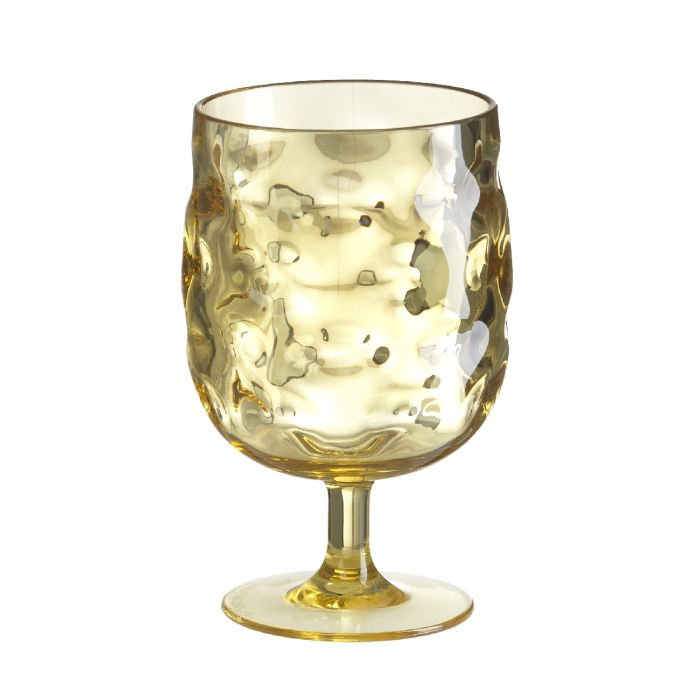 Evviva “Bubble” set 4 calici 360CC giallo