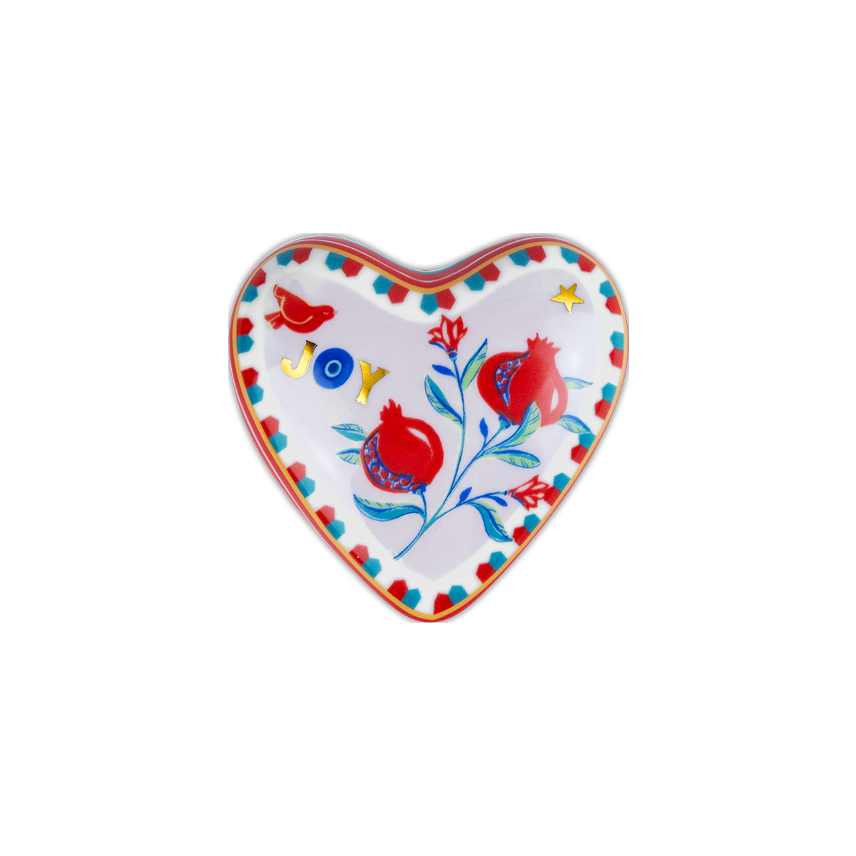 Baci Milano Cuore Piccolo in Porcellana - Mamma Mia