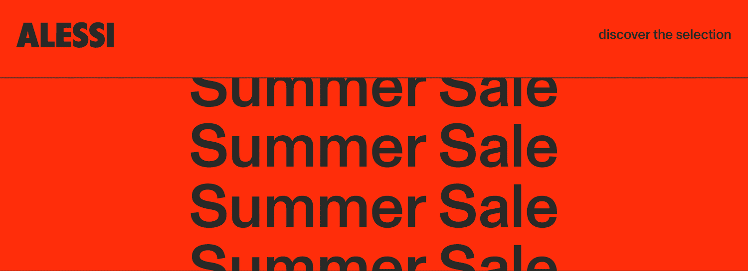 Summer Sale Alessi