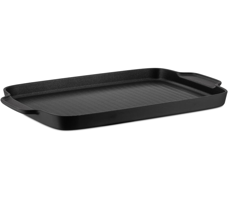 Alessi SG123/38 Mami Bistecchiera Alluminio Antiaderente Nero