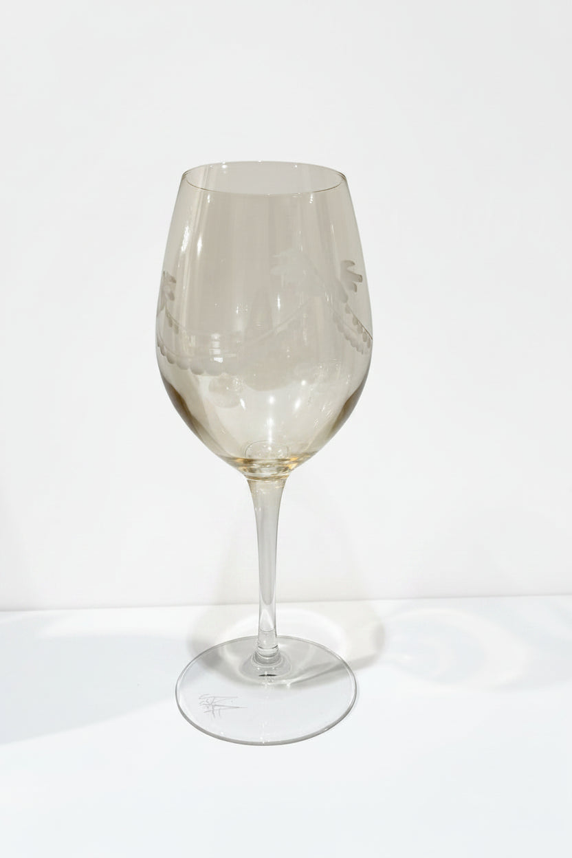 Calici vino ambra 6pz