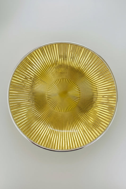 IVV Ishtar Piatto in vetro Oro