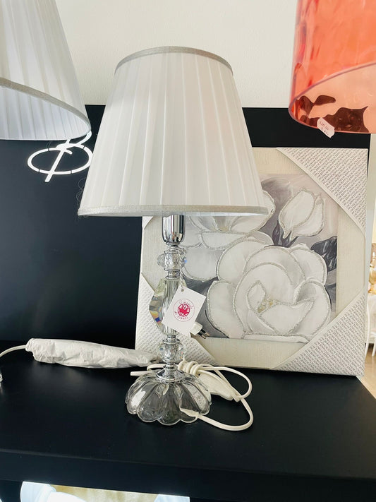 Il Mondo di Isabel lampada cristallo (coppa base cromata Piccolo)