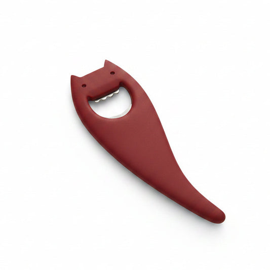 Alessi "Diabolix" apribottiglie in PA, rosso