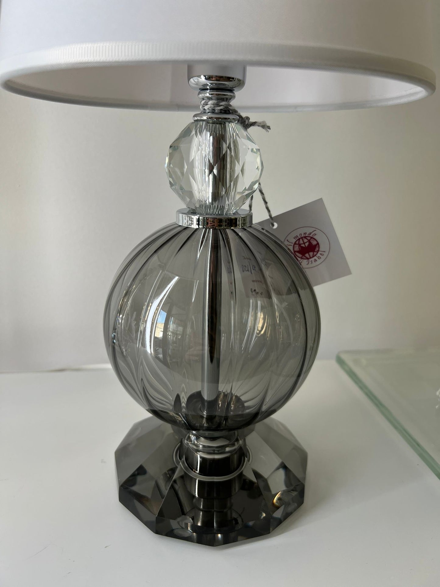 Il Mondo di Isabel lampada grigio sfera piccola