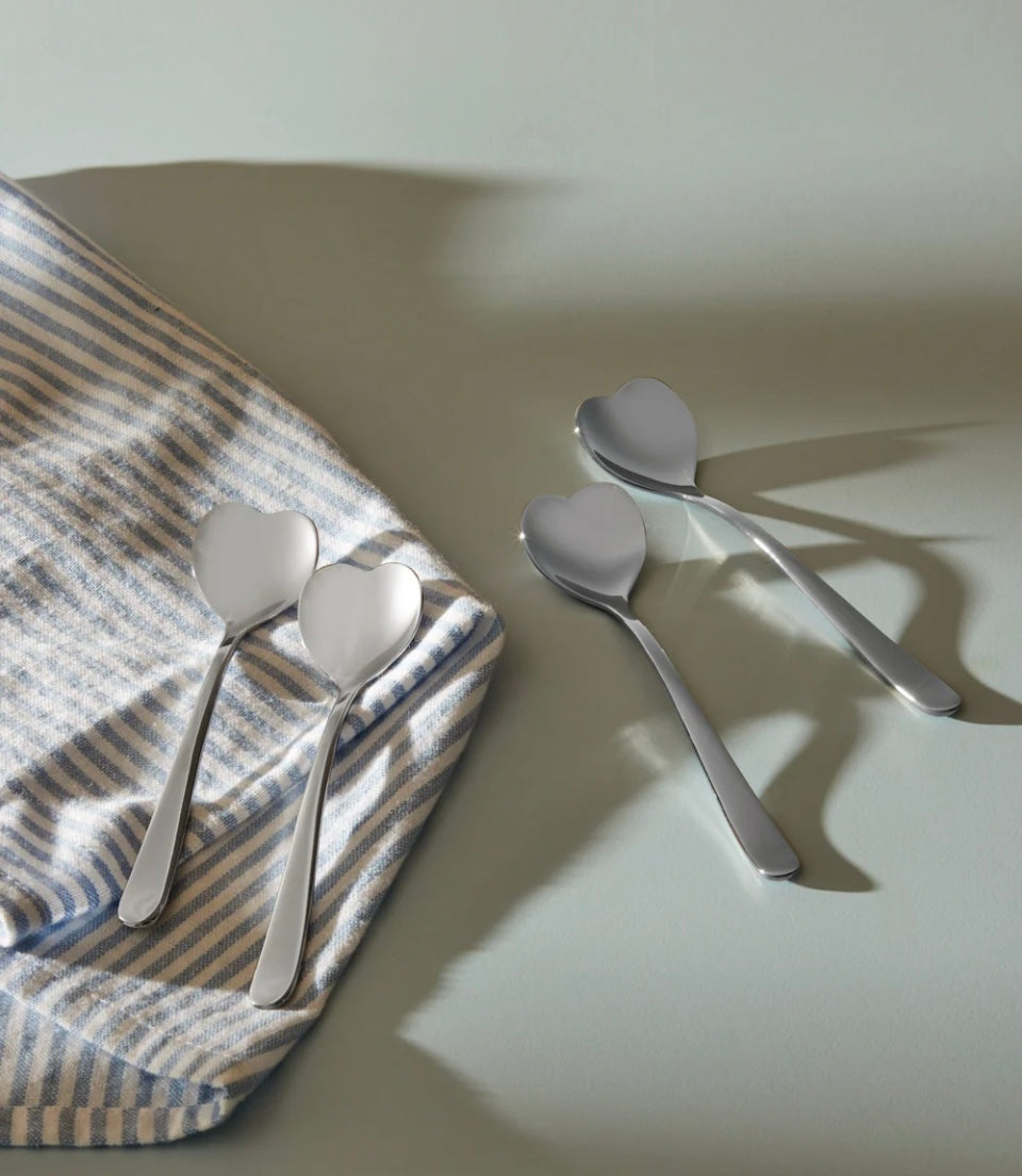Alessi “Big Love” set 4 cucchiai tè