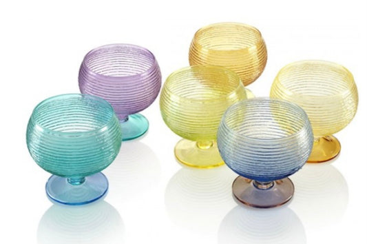 IVV “Multicolor” set 6 coppe gelato