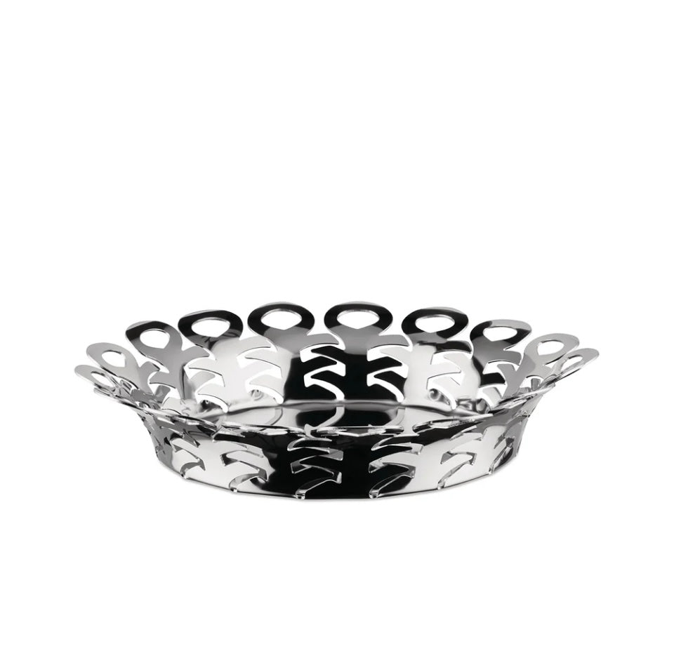 Alessi “Vimini” cestino traforato grande BM21/25
