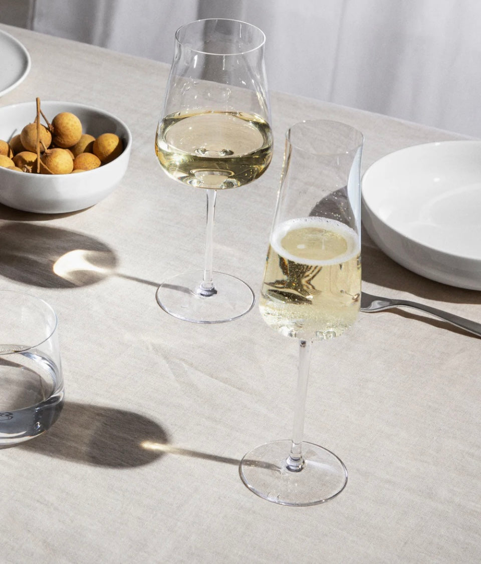 Alessi “Eugenia” set 4 calici per spumanti e champagne