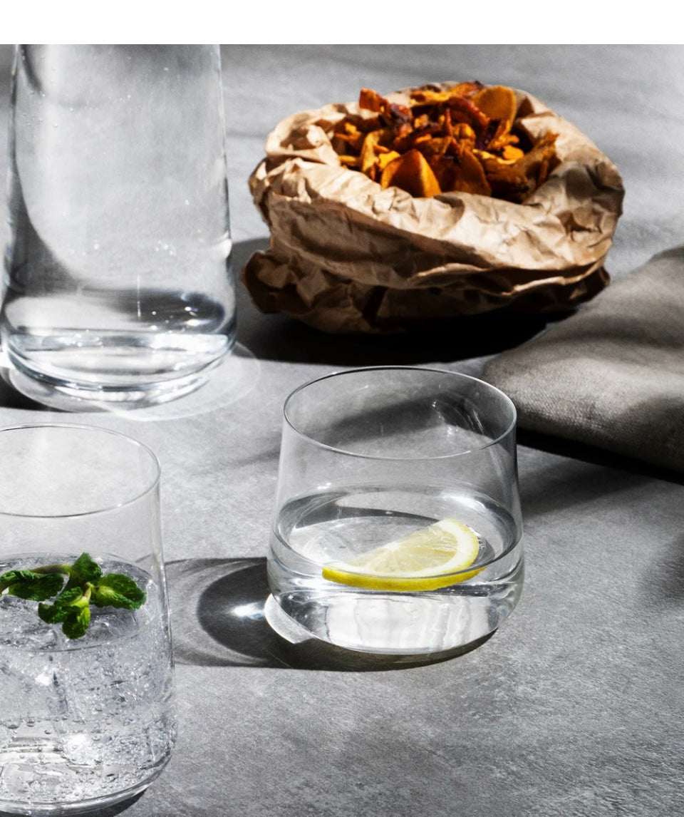 Alessi “Eugenia” set 4 bicchieri per acqua/whisky
