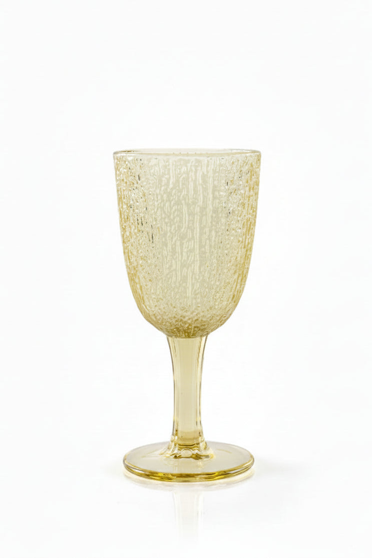 Evviva “Bramante” set 6 calici vino giallo