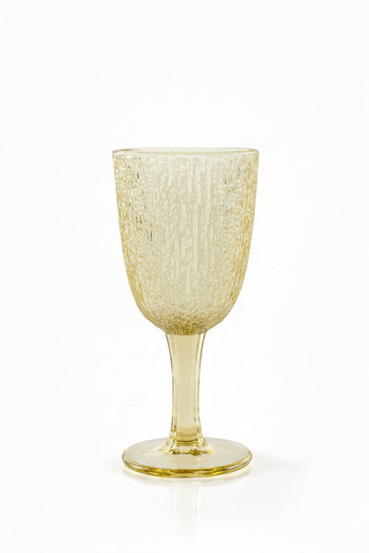 Evviva “Bramante” set 6 calici vino giallo