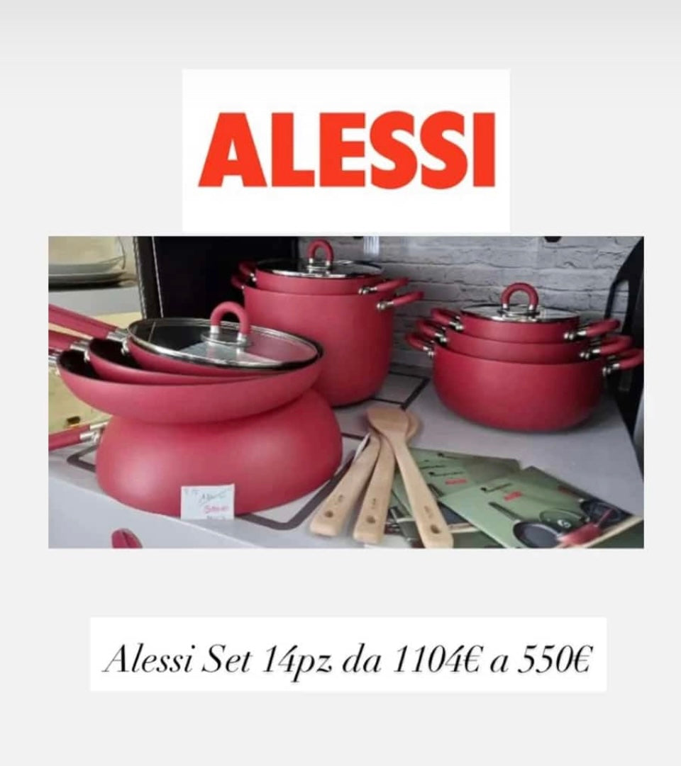 Alessi Set 14 pz pentole