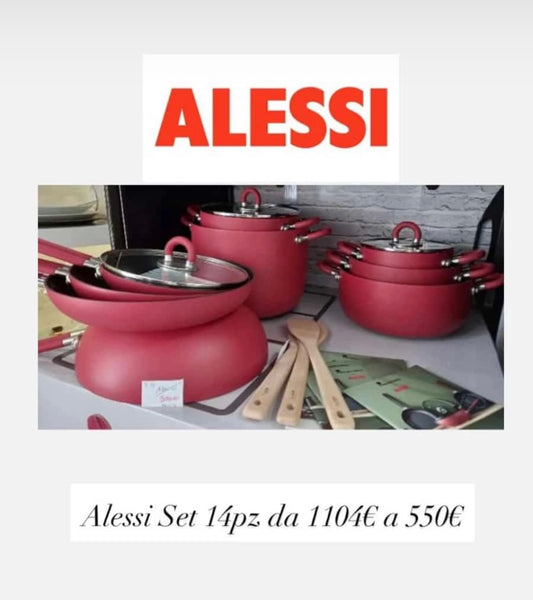 Alessi Set 14 pz pentole