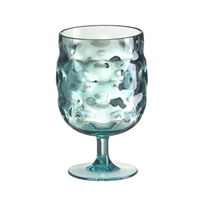 Evviva “Bubble” set 4 calici 360CC blu