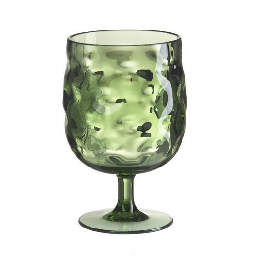 Evviva “Bubble” set 4 calici 360CC verde