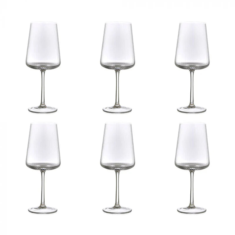 Evviva “Reale” set 6 calici vino trasparente
