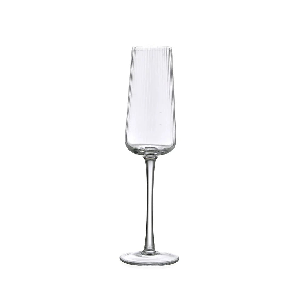 Evviva “Reale” set 6 flûte trasparente