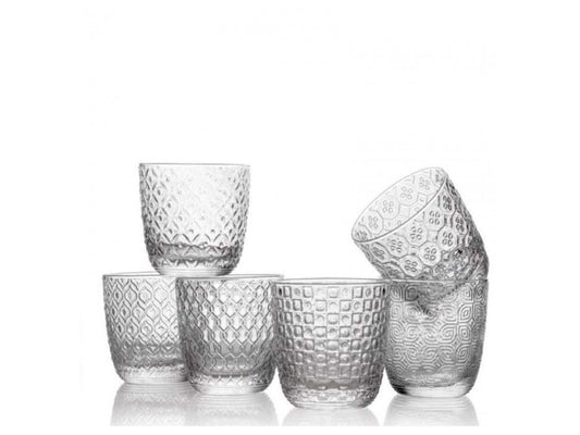 IVV “Sixties” set 6 bicchieri acqua trasparente