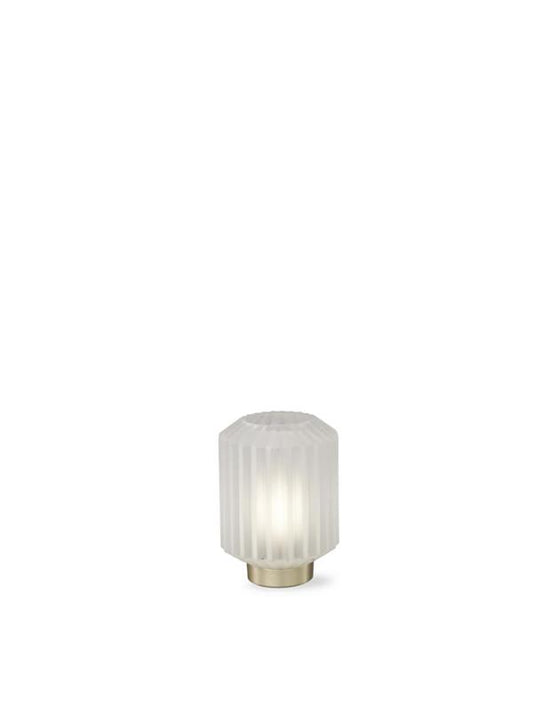 Fantin Argenti lampada vetro bianco opaco