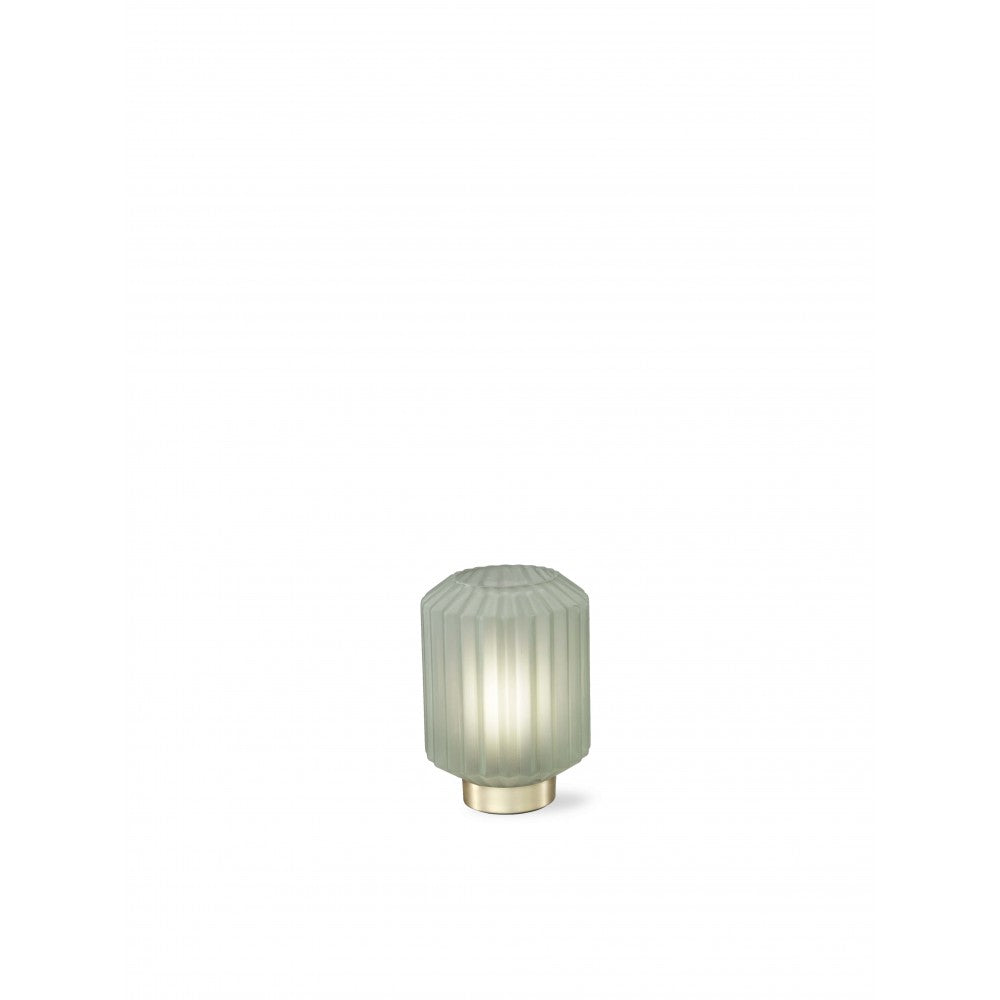 Fantin Argenti lampada vetro opaco verde