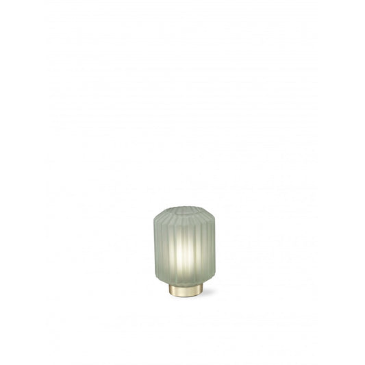 Fantin Argenti lampada vetro opaco verde