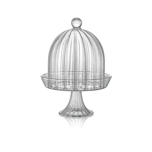 IVV "Sahara" alzata con campana in vetro borosilicato