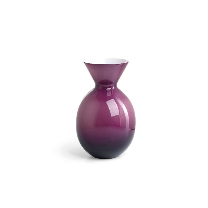 Evviva "Ninive" vaso in vetro soffiato Ø 13 H 20 CM