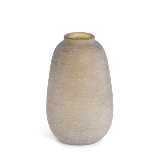 Evviva vaso in vetro satinato Ø 16,5 H 25,5 CM