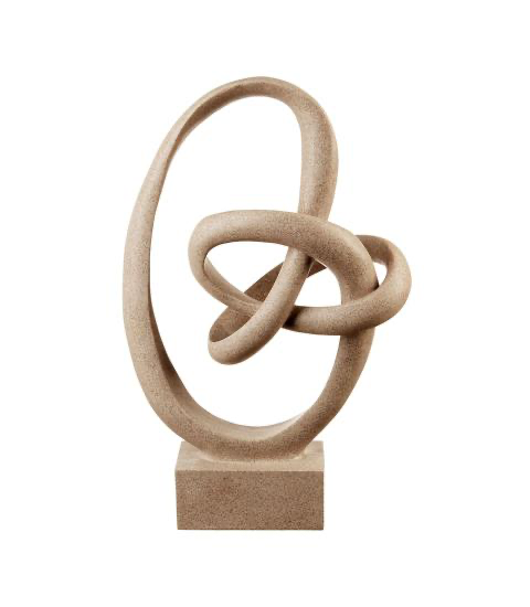 L’Oca Nera scultura decorativa 27x10x42h
