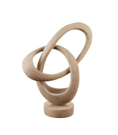 L’Oca Nera scultura decorativa 26x12x34h