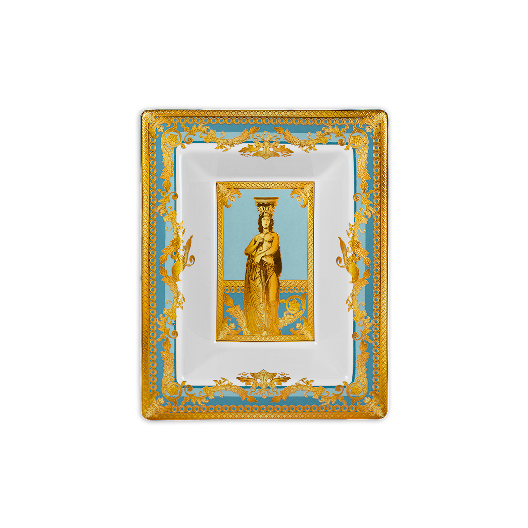 Baci Milano "Minerva" svuotatasche rettangolare tiffany