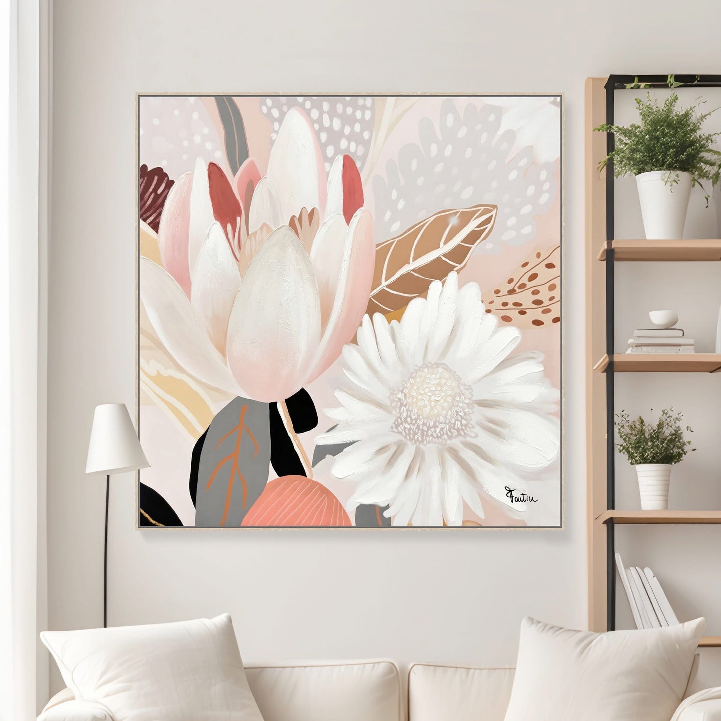 Fantin Argenti Quadro con Cornice tulipano e Margherita