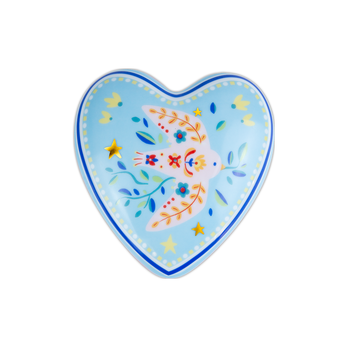Baci Milano Cuore Grande in Porcellana Mamma Mia