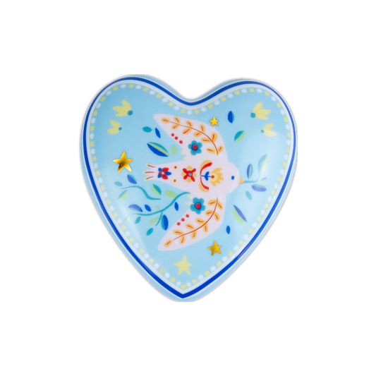 Baci Milano Cuore Grande in Porcellana Mamma Mia