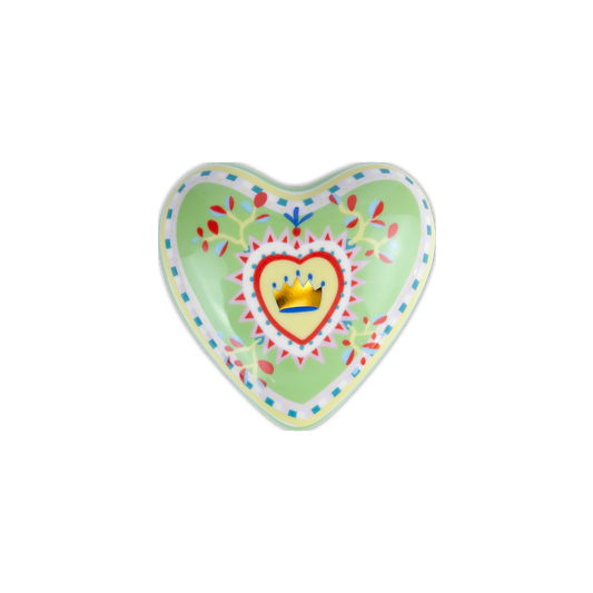 Baci Milano Cuore Piccolo in Porcellana - Mamma Mia
