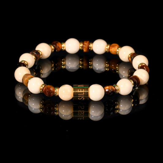 Ivan Basile “Howlite” bracciale