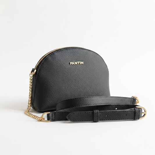 Fantin Argenti borsa a tracolla nera
