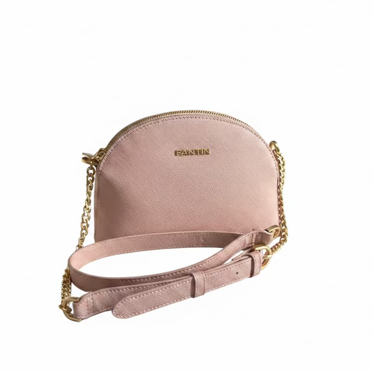 Fantin Argenti borsa a tracolla rosa