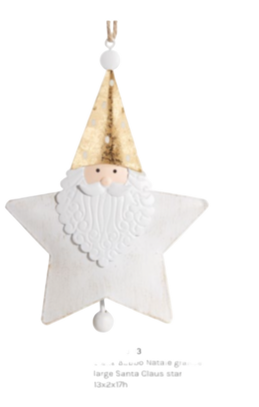 L’Oca Nera Babbo di Natale Piccolo da appendere