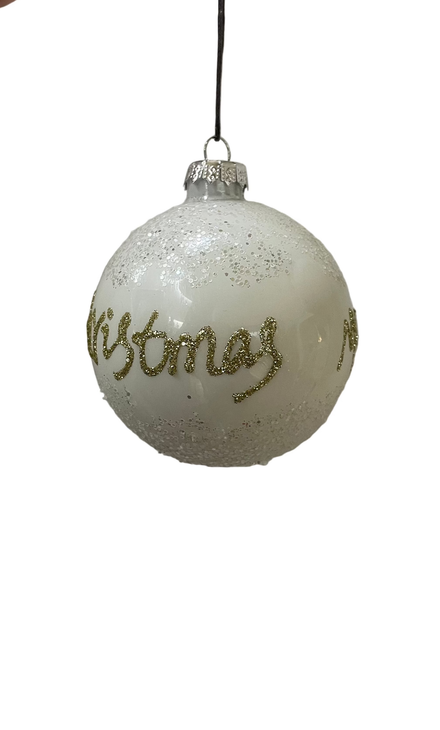 Bruco Sfere in Vetro Merry Christmas