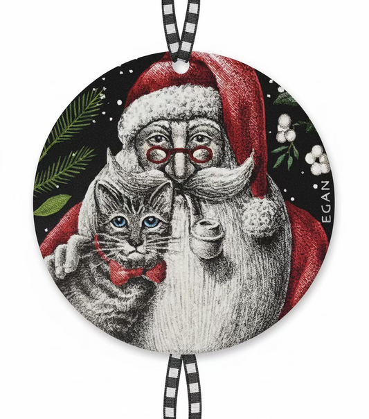 Egan pendaglio con Babbo Natale