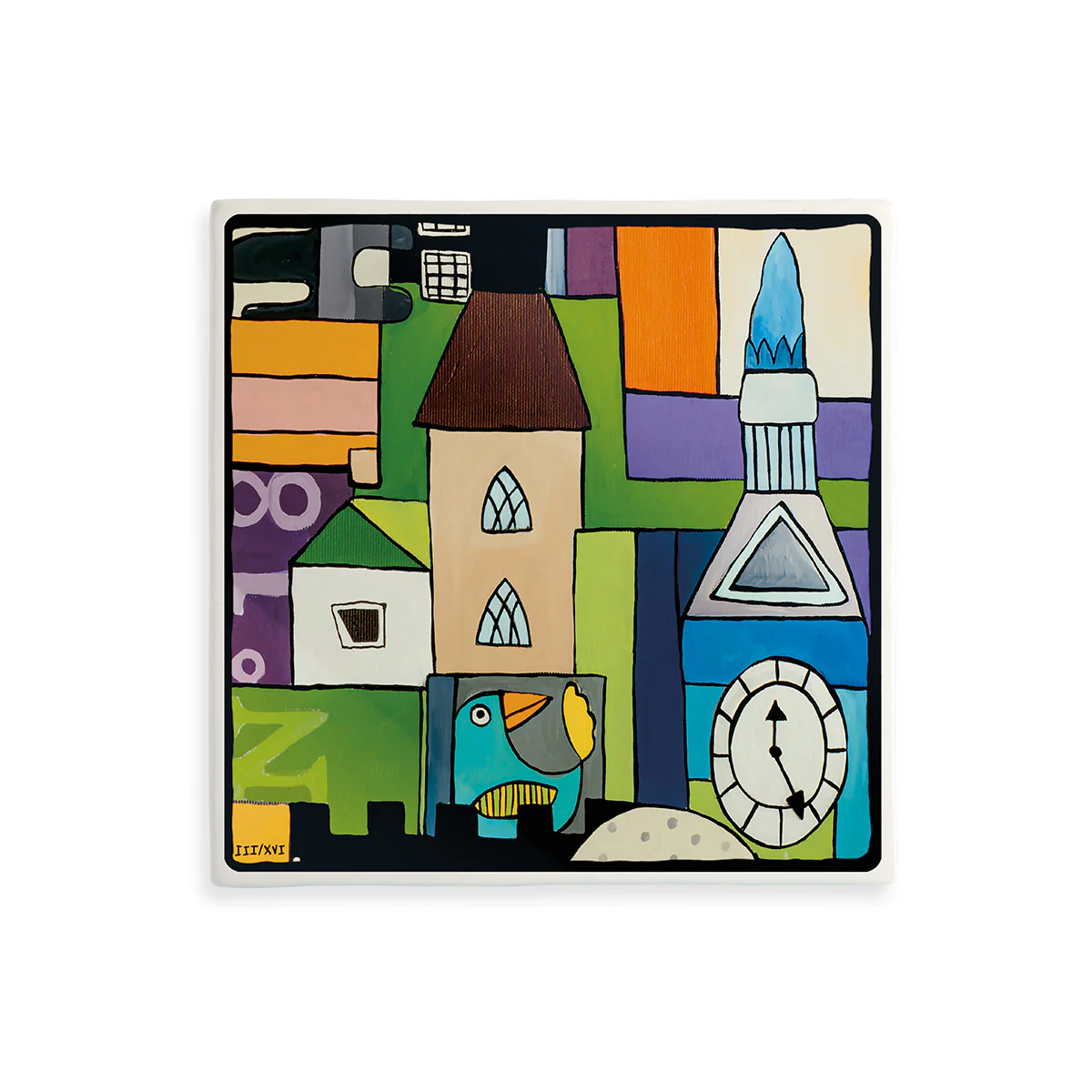 Egan Formella "Il Tempo" III-XVI 21X21