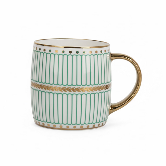 AndreaFontebasso Mug righe verdi