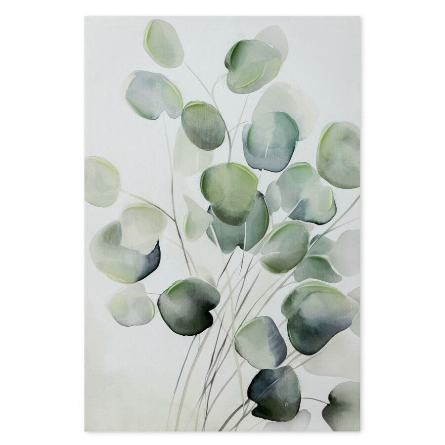 Agave Quadro con foglie