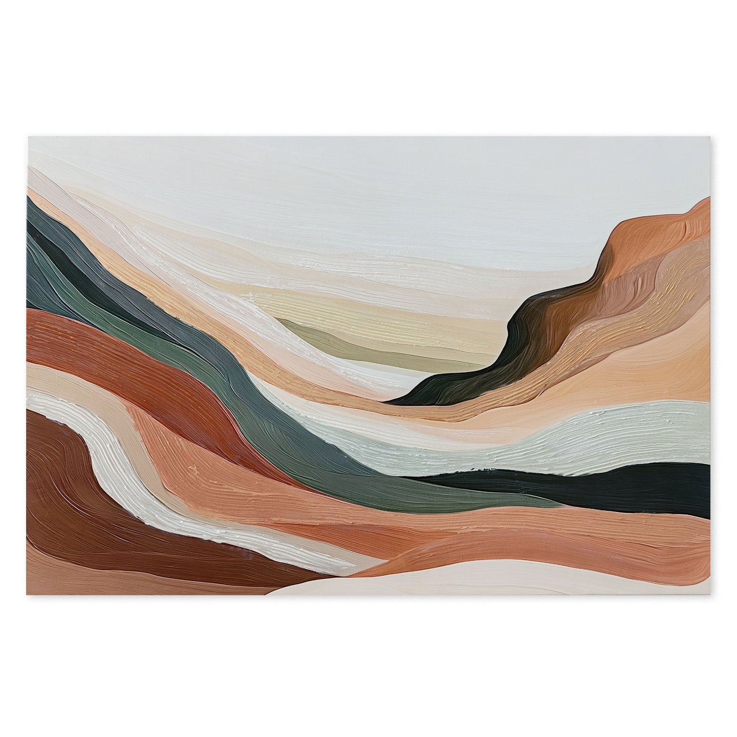Agave Dune quadro astratto