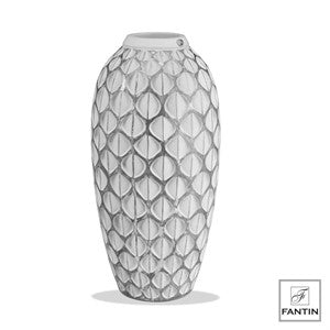 FANTIN VASO POLIRESINA ECLISSE WHITE SILVER