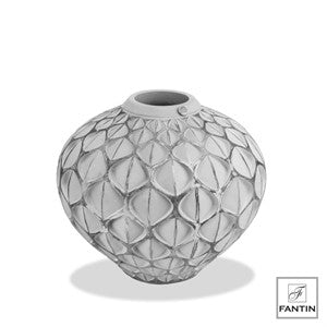 FANTIN VASO POLIRESINA ECLISSE WHITE SILVER